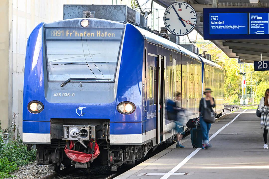 Züge fahren bis auf Weiteres nicht mehr zum Hafenbahnhof Friedrichshafen